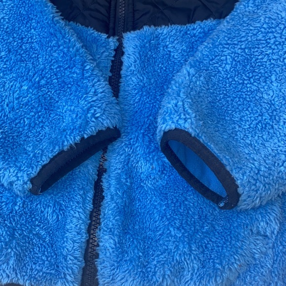 C9 By Champion Toddler Boy Full Zip Blue Sherpa Winter Jacket Size 5t - Picture 3 of 9